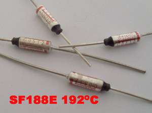 Pcs Microtemp Thermal Fuse 192°C 192 Degree TF Cutoff SF188E 10A AC 