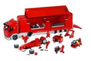 Lego Racers Scuderia Ferrari Truck 8654  