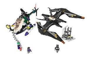  Lego SYSTEM Batwing Jokers Luftangriff 7782