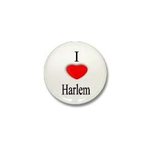  Harlem New york Mini Button by  Patio, Lawn 