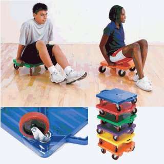 Physical Education Scooter Boards   Multi surface 16 Scooters Set 