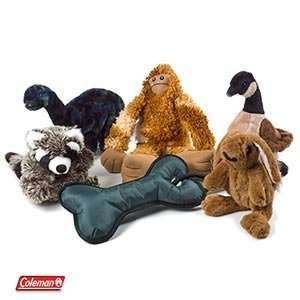 Coleman Plush Dog Toy Assortment 6 Toys 