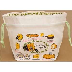    Kutusita Nyanko cat bento pouch bag with food Toys & Games
