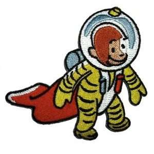  Curious George Space Suit Embroidered Iron On TV Show 