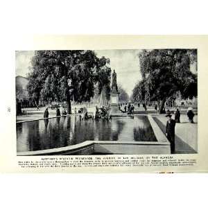  c1920 SANTIAGO PROMENADE AVENIDA DELICIAS ALAMEDA