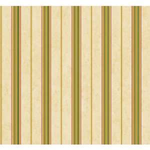   By Color Green Multicolor Stripe Wallpaper BC1581689
