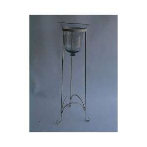 IRON STAND FOR GLASS FLOWER VASE, ea. 