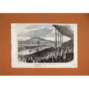   1868 Royal Artillery Steeplechase Woolwich Horse Race