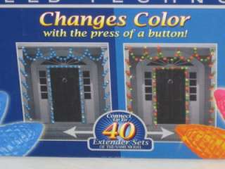 NEW 2 Color Creations In One Set Of Lights LED Blue Or Multi Color C6 