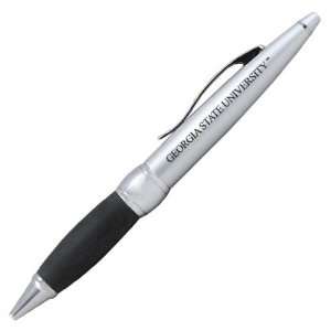  Georgia State Panthers Brushed Silver Twist Ballpoint Pen 