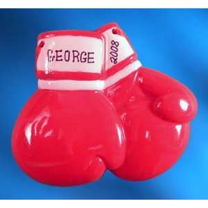  Personalized Boxing Gloves Ornament by Ornaments with Love 