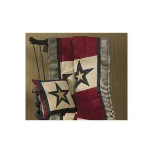  Federal Star Quilted Pillow