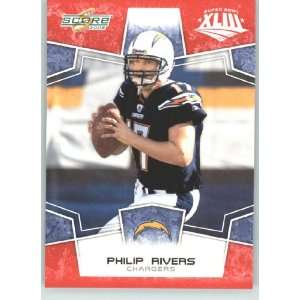 Edition Super Bowl XLIII # 259 Philip Rivers   San Diego Chargers 