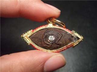 Buddha Name  Lucky Eye (Gambler Amulet Lucky Star) ,Lp. Pinad
