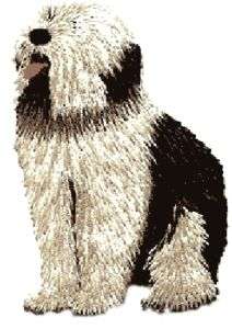 Sheepdog Dog Applique Embroidered Iron on Patch 230638  