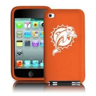 Miami Dolphins iPod Touch 4th Generation Silicone Case 4g Cover  