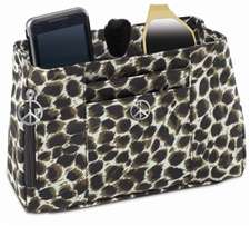 Cheetah Print Fine Life Purse Organizer Handbag Carrier  