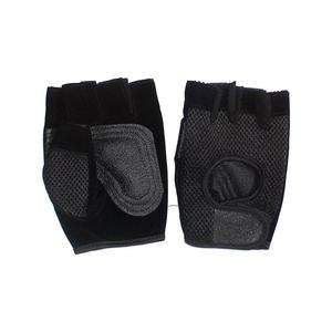   BLACK NEOPRENE Weight Lifting Exercise Gloves Size Medium  