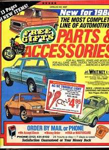 PARTS & ACCESSORIES Cars Vans Trucks RV Catalog 1988  