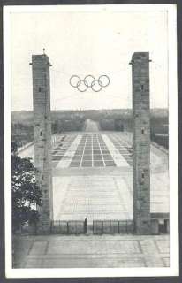 Real Photo Germany Postcard Berlin Olympic Games 1936. Very Nice. L@@K 