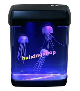 Christmas gift Magic LED Light Jellyfish Aquarium  