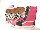   Size 5.5 ( WSB1 1 ) Wellesley KIMME Kim Buzzelli Sk8 Hi VANS Shoes