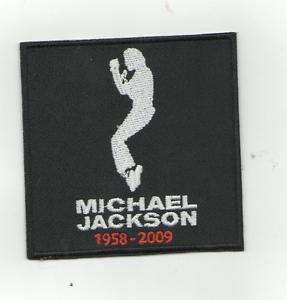MICHAEL JACKSON TRIBUTE IRON ON PATCH BUY 2 GET 1 FREE  