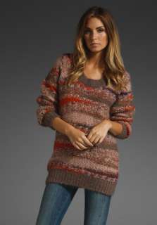 ATHE BY VANESSA BRUNO Jacquard Mohair Sweater in Beige Rose at Revolve 