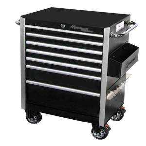   Crossover 36 in. Crossover 6 Drawer Roller Cabinet Toolbox Black