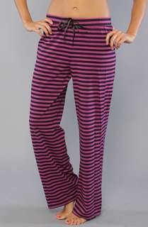 Betsey Johnson The Yarn Dyed Stretch Cotton PJ In Stripe Out Xanadu 