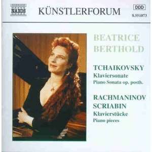 Naxos Künstlerforum   Beatrice Berthold (Rachmaninoff / Scriabin 