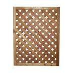  30 in. x 38.5 in. Diagonal Lattice Architectural 