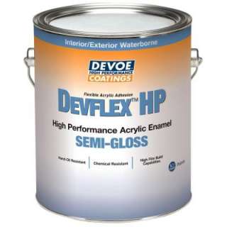 Devoe DEVFLEX HP 1 Gallon Semigloss High Performance Waterborne Enamel 