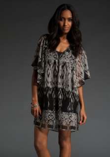 JOIE Ikat Burke Dress in Caviar 