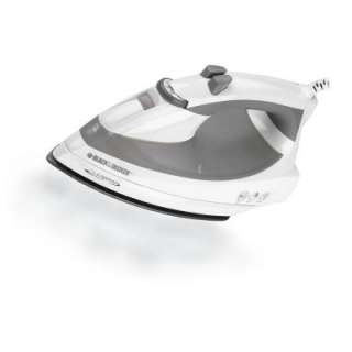 BLACK & DECKER Steam Iron in White  DISCONTINUED F976 at The Home 