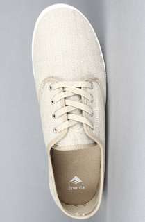 Emerica The Wino Sneaker in Beige  Karmaloop   Global Concrete 