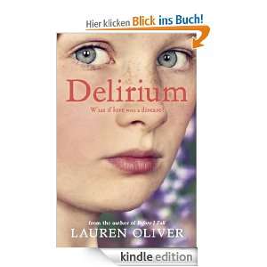 Delirium eBook Lauren Oliver  Kindle Shop