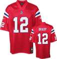 Tom Brady Youth Red Reebok NFL New England Patriots Jersey