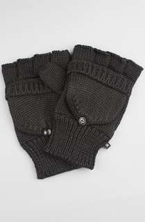 Makia The Flag Fishermans Mittens in Black  Karmaloop   Global 