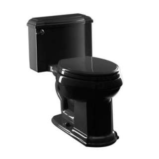   Piece Elongated Toilet in Black Black (K 3488 7) from 