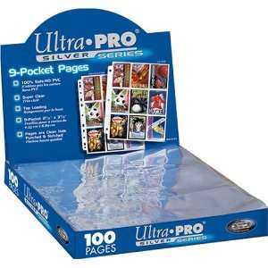 Ultra Pro 150122   Silver Series Pages 9 Pocket, Sammelkartenzubehör 