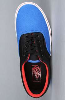 Vans Footwear The Era Sneaker in Princess Blue Black  Karmaloop 