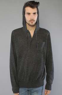 RVCA The Preacher Sweater in Charcoal Heather  Karmaloop   Global 