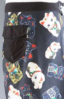 Vans The Lucky Cats Boardshorts in Black Cats  Karmaloop 