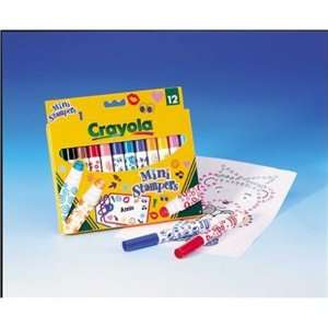 Crayola   12 Mini Stampers, Mini Stempel  Spielzeug