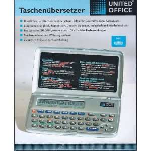 TASCHENÜBERSETZER TRANSLATOR  Bürobedarf & Schreibwaren