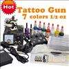 Fashion Tattoo Kit Sets Needles Gun Power Trips_H