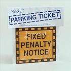 Joke Prank Fake Car Parking Ticket Adult Fun Funny