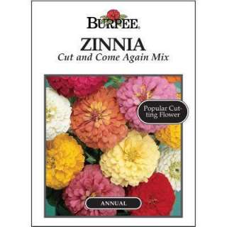 Burpee Zinnia Cut and Come Again Mix Seed 31641  