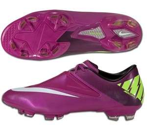 NIKE CR7 MERCURIAL GLIDE II FG RED PLUM FIRM GROUND SOCCER SHOES US 